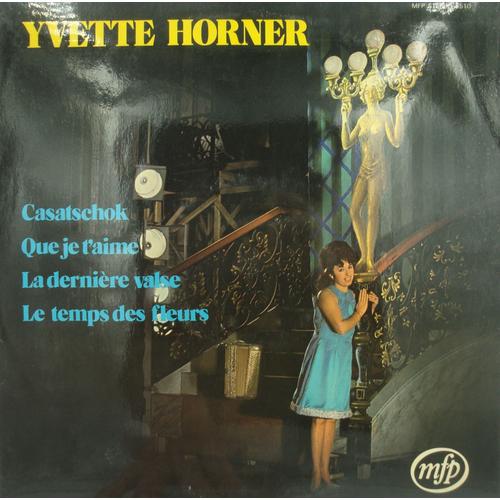Yvette Horner Casatschok/Que Je T'aime/Le Temps Des Fleurs Lp Mfp