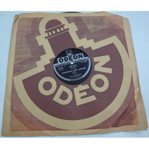Yves Montand Le Musicien/Toi, Tu N'ressembles À Personne 78t Odéon