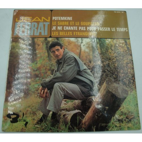 Jean Ferrat Potemkine/Le Sabre Et Le Goupillon/Les Belles Étrangères Ep 1965 Barclay