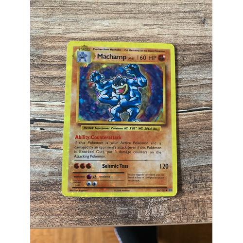 pokemon card MACHAMP 1st Edition HOLOGRAM RARE MINT | Rakuten