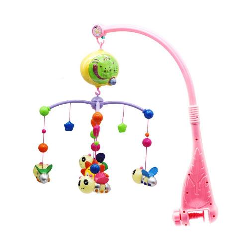 Berceau Électrique Rotatif En Plastique, Jouet Musical Réglable Pour Bébé, Cloche De Lit Suspendu, Hochets, Cadeau Non Toxique, Carton En Forme D'animal Amusant