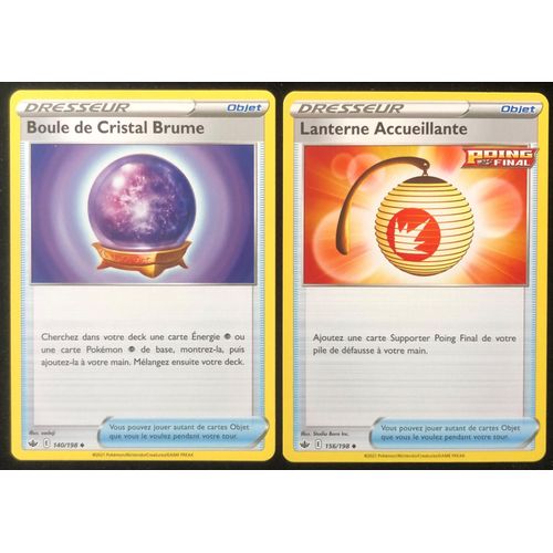 Règne De Glace - Boule De Cristal Brume (140) +Lanterne Accueillante (156/198)