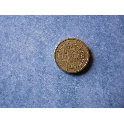 Pièce 50 Centimes Autriche 2002