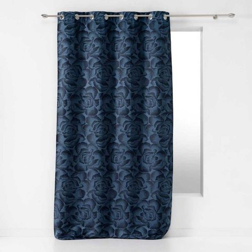 Rideau À ¿Illets "Rosalina" 140x260cm Bleu Navy