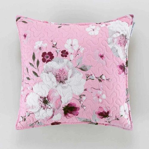 Housse De Coussin "Velvet Flower" 60x60cm Rose