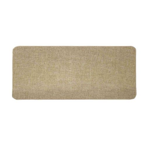 Paris Prix - Tapis D'entrée Tissé Uni "Manea" 45x120cm Beige