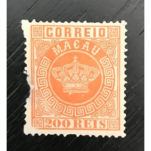Timbre Macao 1884