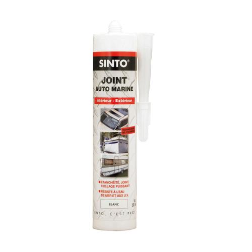 Joint mastic auto/marine Sinto blanc 290ml