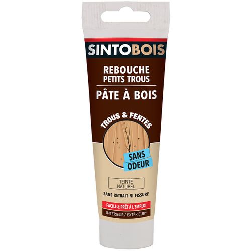 Pâte à bois à l'eau Sinto naturel 80gr