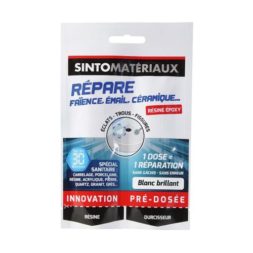 Répare dose époxy blanc SINTO 30g