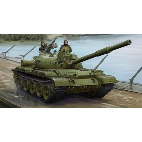 Maquette Char : Char Russe T-62 Mod.1975 (Mod.1972+Ktd2)-Trumpeter