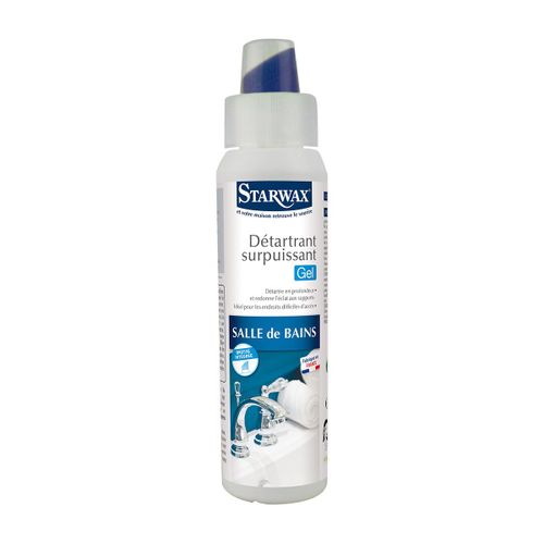 Détartrant salle de bains surpuissant en Gel brosse intégrée Starwax 250ml