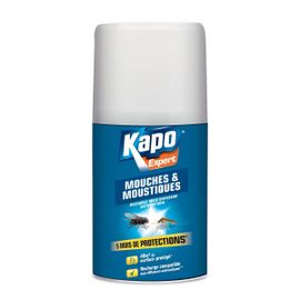 Aérosol mouches/moustiques recharge 250ml Kapo Expert