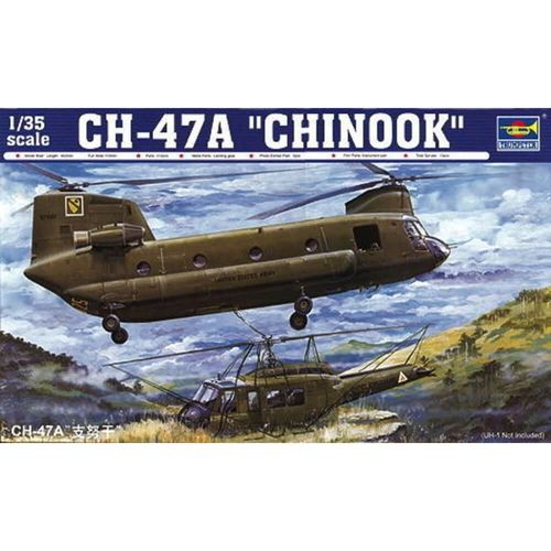 Maquette Hélicoptère : Ch-47a Chinook-Trumpeter