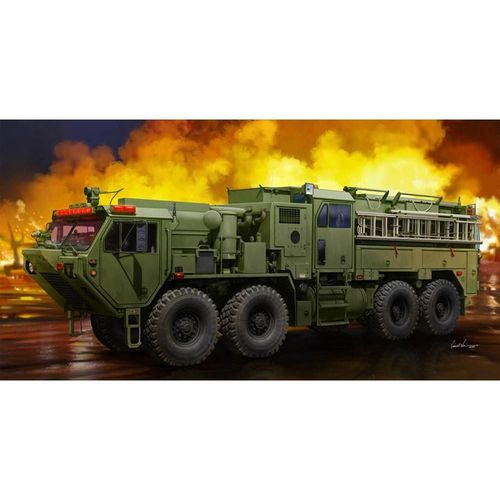 Maquette Véhicule Militaire : M1142 Camion De Lutte Contre L'incendie Tactique (Tfft)-Trumpeter