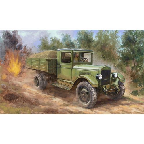 Maquette Véhicule Militaire : Camion Russe Zis-5-Hobby Boss