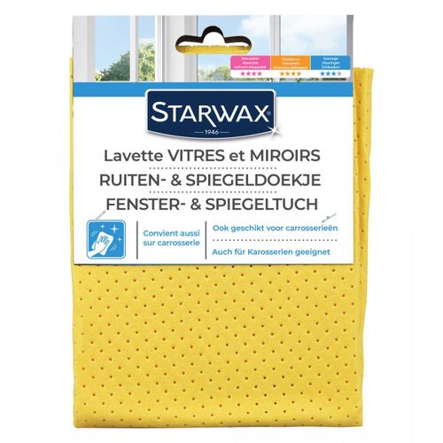 Lavette spéciale vitres Starwax