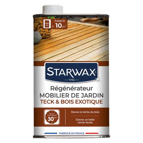 Régénérateur teck et bois exotiques Starwax 500ml