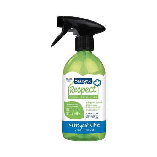 Nettoyant vitres Starwax Respect Menthe poivrée 500ml