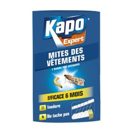 Papier accordéon anti-mites découpable KAPO -2 bandes