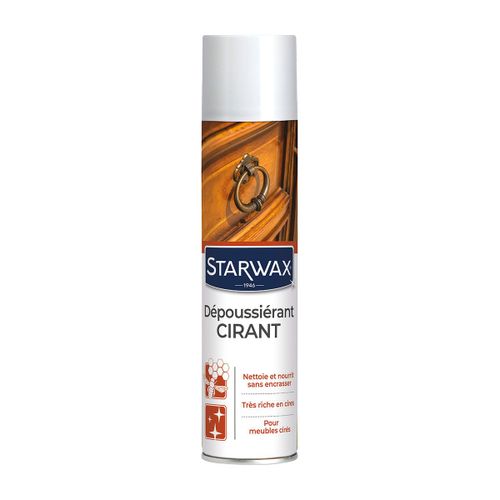 Starwax - Dpoussirant-cirant meubles / aérosol 400 ml