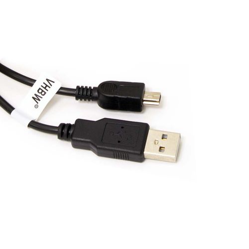 vhbw Câble USB synchronisation de données 2-en-1 avec charge compatible avec Navgear GP-37 GPS