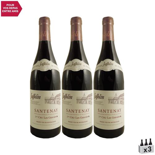 Jaffelin Santenay 1er Cru Les Gravières Rouge 2017 X3