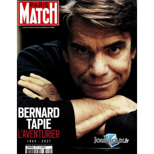 Paris Match N°3779 : Bernard Tapie - Zoe Adjani