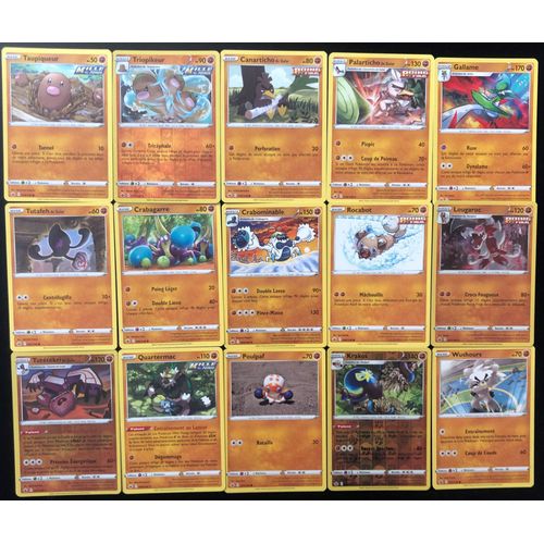 Règne De Glace - Lot De 15 Cartes Type Combat