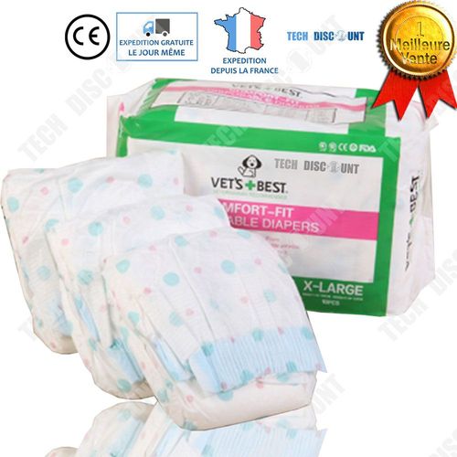 Couches Jetable Chien Male Femelle Small Pour Animaux De Compagnie Physiologique Culotte Hygiénique Pratique Voyage Voiture Selles