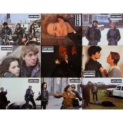 Liste Noire : Jeu B De 9 Photos D'exploitation Cinématographique - Format 21x27 Cm - De Alain Bonnot Avec Annie Girardot, François Marthouret, Paul Crauchet, Michel Aumont - 1984