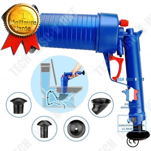 déboucheur canalisation wc ventouse air comprimé pompe cuisine lavabo professionnel fosse septique nettoyage 4 adaptateurs furet