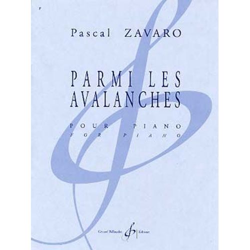 Parmi Les Avalanches Pour Piano