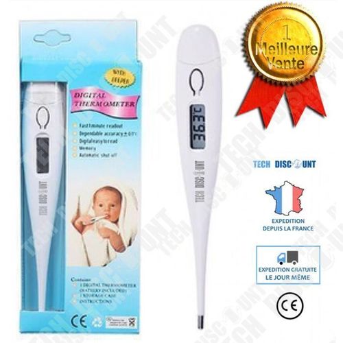 Td® Thermomètre Maison Electronique Bébé Et Enfants À Affichage Numérique Medical