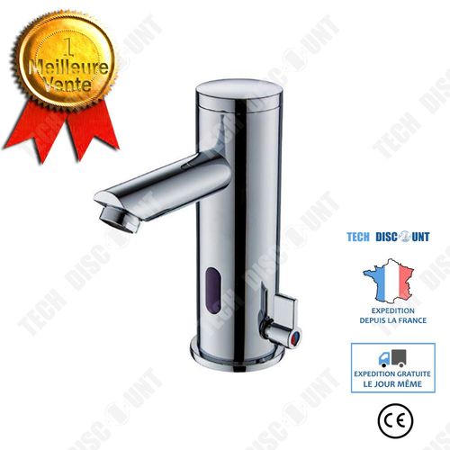 Robinet d'eau chaude et froide à induction automatique intégré Machine à laver les mains à capteur infrarouge domestique intelligent