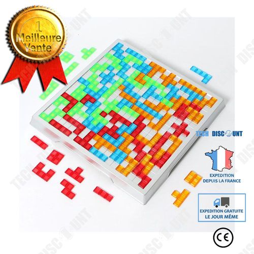 Tetris Jeu De Puzzle Échecs Version 4 Joueurs De Pk Gladiator Jeu De Société D'échecs Parent-Enfant Jouets Éducatifs Pour Enfants