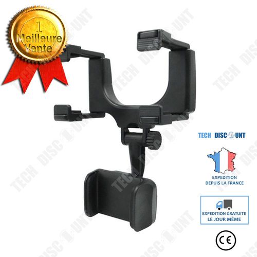 Miroir Côté Rétroviseur De Voiture Support De Téléphone Universel Support Navigation Automobile Tachygraphe Clip De Retenue