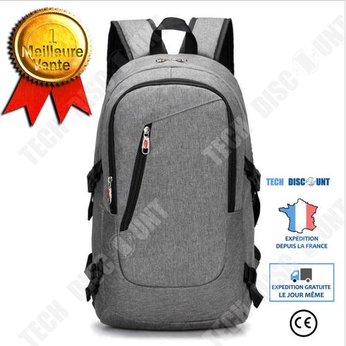 Sac à dos Ordinateur Portable Housse avec Pris USB Anti-choc,48*26*13CM