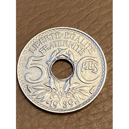 Pièce 5 Centimes Lindauer 1939