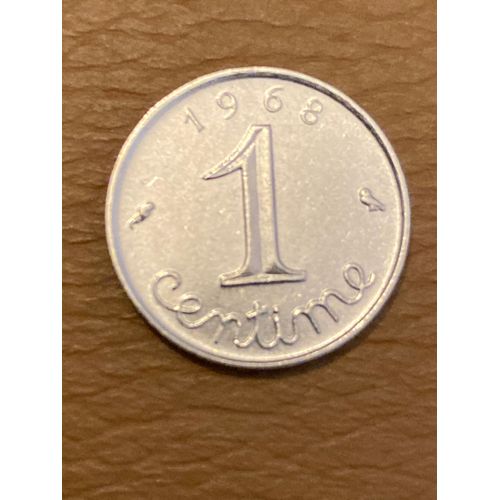 Pièce Monnaie 1 Centimes Cts France 1968
