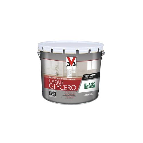 Laque Glycéro Multi-supports V33 Blanc Satin