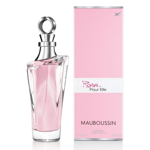 Mauboussin - Rose Pour Elle - Eau De Parfum Femme - Senteur Florale, Fruitée & Fraîche - 100ml 