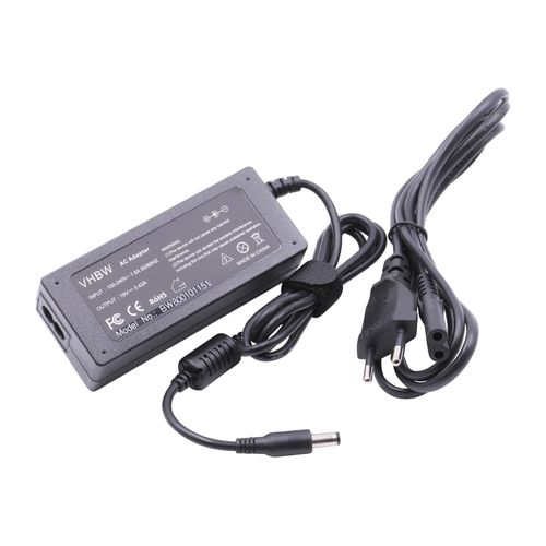 vhbw câble alimentation compatible avec Toshiba Satellite C55D, C650, C650D, C655, C655D, C660, C660D, C670, C670D, C70, C75, C850, C850D, C855