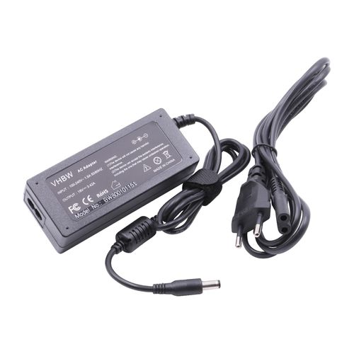vhbw câble alimentation compatible avec Asus M6800, M70, N43, N50, N51, N53, N55, N60, N61, N70, N75, P31, P43, P50ij, P50in, P52, P53, Pro31