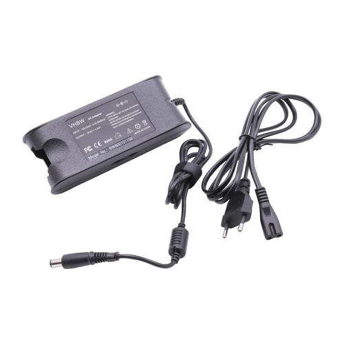 vhbw Chargeur, câble d'alimentation 90W compatible avec Dell Latitude D500, D505, D510, D520, D600, D610, X1 notebook, ordinateur portable