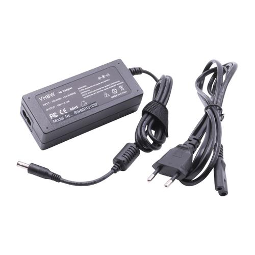 vhbw Adaptateur secteur remplacement pour Samsung SPA-X10/E, SPA-X10/UK, SPA-X19/E pour ordinateur portable Notebook, 60 W