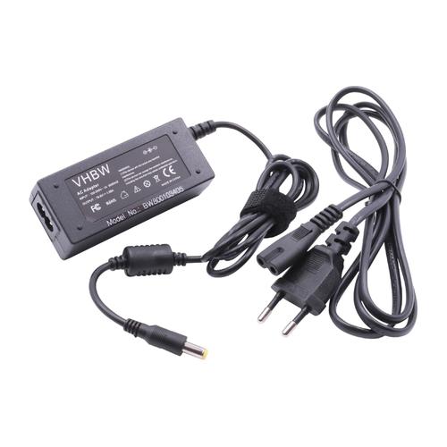 vhbw Chargeur 110-220V (19V, 1.58A) compatible avec Acer Aspire One Education, Ferrari, Happy, Happy 2, NAV50 ordinateur portable