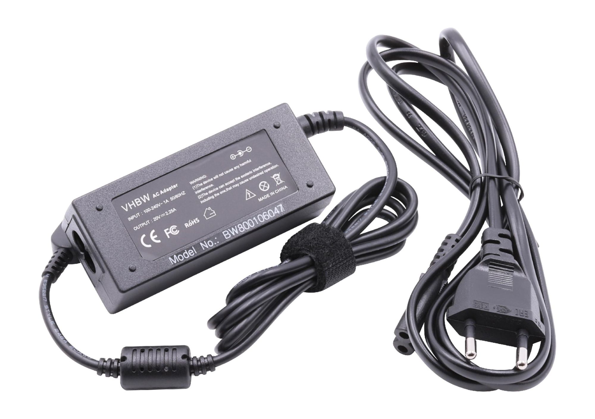 vhbw Chargeur compatible avec Lenovo ThinkPad Helix T431s, L440, L540, S431, S440, S440 touch, S531, S540 ordinateur portable