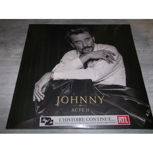 Johnny Hallyday Acte 2-Exclu Carrefour- Vinyle-