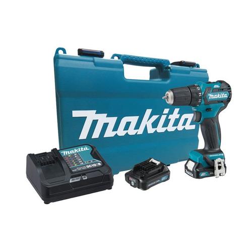 Makita DF332DSAE - Set perceuse visseuse Li-Ion 10.8V (2x batterie 2.0Ah) dans mallette - moteur brushless - 35Nm